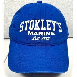 Stokley's‎ Marine Love The Water Baseball Cap Men's OS Blue Strapback Otto Hat